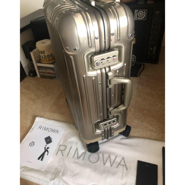 RIMOWA/リモワ オリジナルキャビン 35L アルミニウム ゴールド