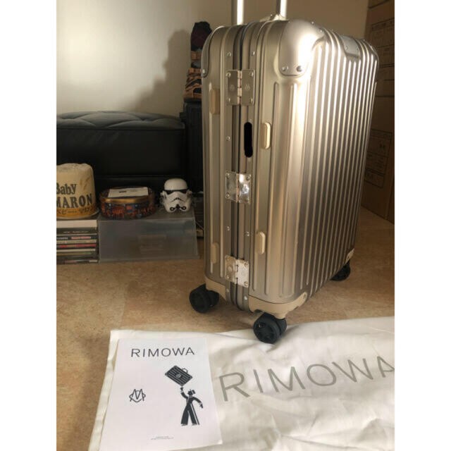 RIMOWA/リモワ オリジナルキャビン 35L アルミニウム ゴールド