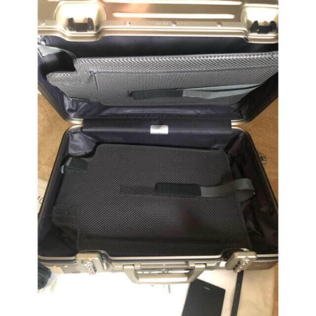 RIMOWA/リモワ オリジナルキャビン 35L アルミニウム ゴールド