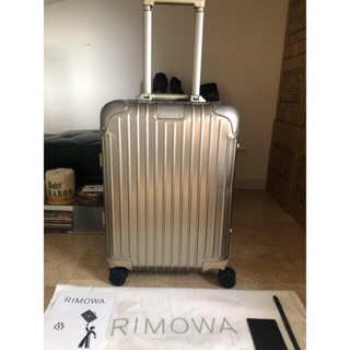 リモワ(RIMOWA)のRIMOWA/リモワ オリジナルキャビン 35L アルミニウム ゴールド(トラベルバッグ/スーツケース)