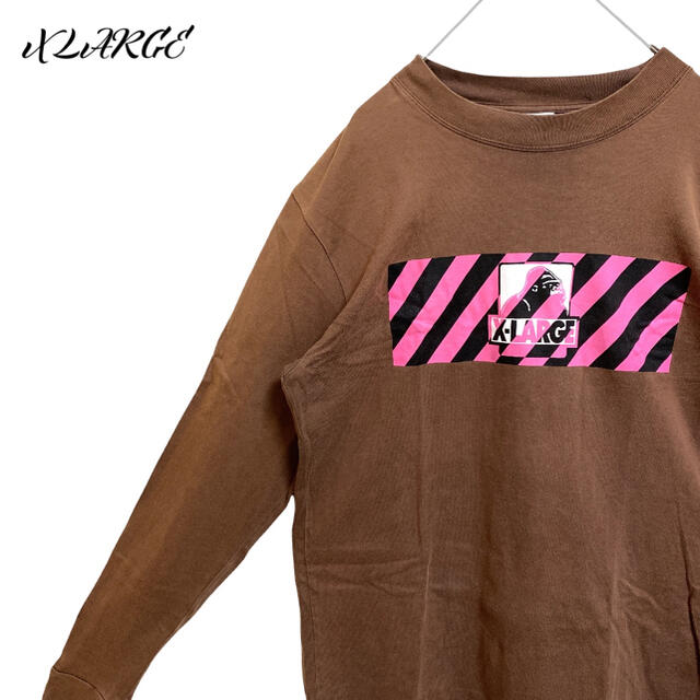XLARGE(エクストララージ)のメンズ　レディース　XLARGE ロンT Tシャツ　vintage プリント メンズのトップス(Tシャツ/カットソー(七分/長袖))の商品写真