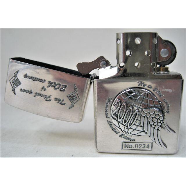 ZIPPO(ジッポー)の未使用 希少 限定 激レア ヴィンテージ1999年 20世紀最後の年 メンズのファッション小物(タバコグッズ)の商品写真