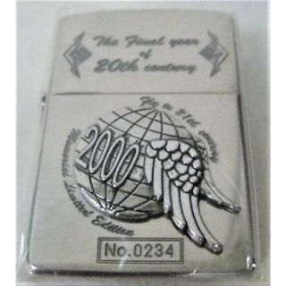 ジッポー(ZIPPO)の未使用 希少 限定 激レア ヴィンテージ1999年 20世紀最後の年(タバコグッズ)