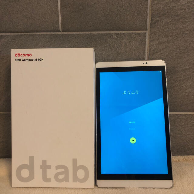 NTTdocomo(エヌティティドコモ)のLALA☆78様専用dtab compact docomo dtab d-02H スマホ/家電/カメラのPC/タブレット(タブレット)の商品写真