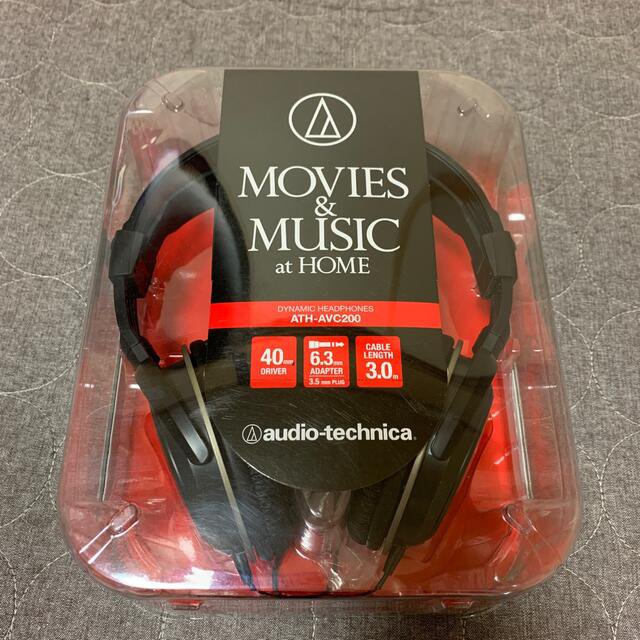 audio-technica(オーディオテクニカ)のオーディオテクニカ  ATH-AVC200 ヘッドフォン エンタメ/ホビーのエンタメ その他(その他)の商品写真