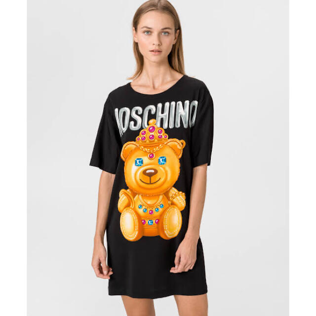 美品⭐️Moschino⭐️ジュエルベア⭐️Tシャツドレス