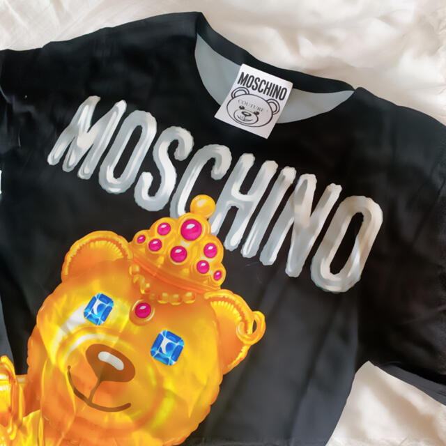 美品⭐️Moschino⭐️ジュエルベア⭐️Tシャツドレス