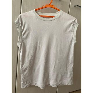 ムジルシリョウヒン(MUJI (無印良品))の無印　ノースリーブ　フレンチスリーブ(Tシャツ(半袖/袖なし))