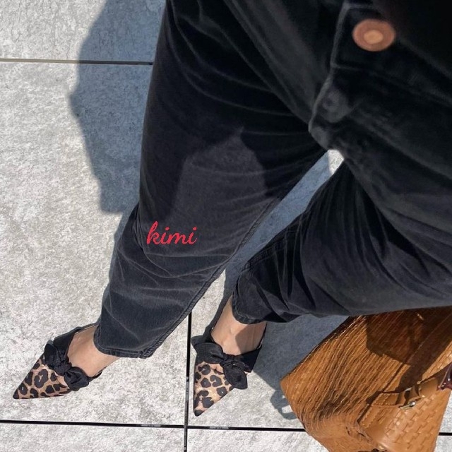 新品未使用】ZARA リボンフラットミュール 36 - メルカリ