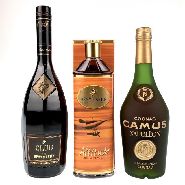 3本 REMY MARTIN CAMUS コニャック