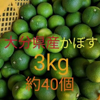 【お徳用】大分県産 かぼす 約3kg 40個以上 カボス お試し 3キロ B品(フルーツ)