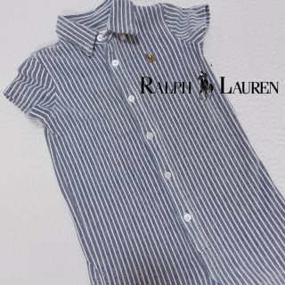 ラルフローレン(Ralph Lauren)の美品　ラルフローレン　ロンパース　(ロンパース)