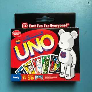 メディコムトイ(MEDICOM TOY)の【新品】メディコムトイ　ベアブリック　BEARBRICK　UNOカード(トランプ/UNO)