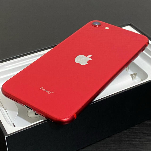 【緊急SALE】iPhone SE 第二世代 64gb｜レッド｜コスパ○多少の細かな擦り傷あり背面