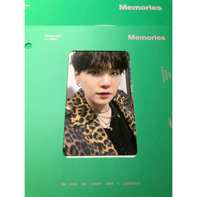 BTS Memories of2020 SUGA Blu-ray シュガ トレカ