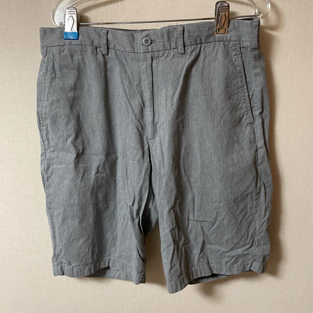 UNIQLO(ユニクロ)のユニクロ　ハーフパンツ ショートパンツ メンズ　グレー メンズのパンツ(ショートパンツ)の商品写真