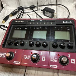 ズーム(Zoom)のzoom b3(ベースエフェクター)