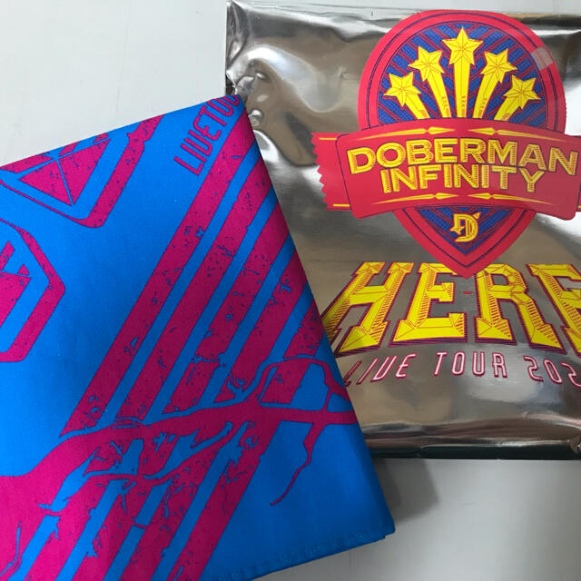 EXILE TRIBE(エグザイル トライブ)のDOBERMAN INFINITY SWAY バンダナ エンタメ/ホビーのタレントグッズ(その他)の商品写真