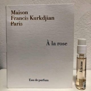 メゾンフランシスクルジャン(Maison Francis Kurkdjian)の【日本限定】フランシスクルジャン　アラローズ　香水　アトマイザー　サンプル　(香水(女性用))