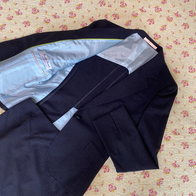 AOKI(アオキ)のレミュー スカートスーツ S W66 濃紺 OL 春夏 ビジネス DMW レディースのフォーマル/ドレス(スーツ)の商品写真