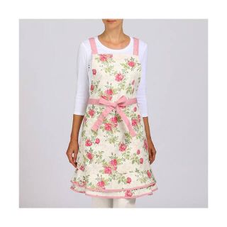 ローラアシュレイ(LAURA ASHLEY)の値下げ！新品未使用 ローラアシュレイ  エプロン 花柄 ピンク (収納/キッチン雑貨)