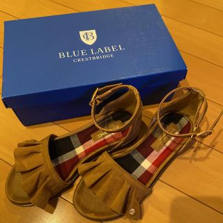 バーバリーブルーレーベル(BURBERRY BLUE LABEL)のブルーレーベルクレストブリッジ　サンダル(サンダル)