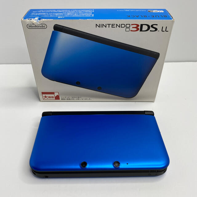 ニンテンドー3DS LL ブルー/ブラック携帯用ゲーム機本体