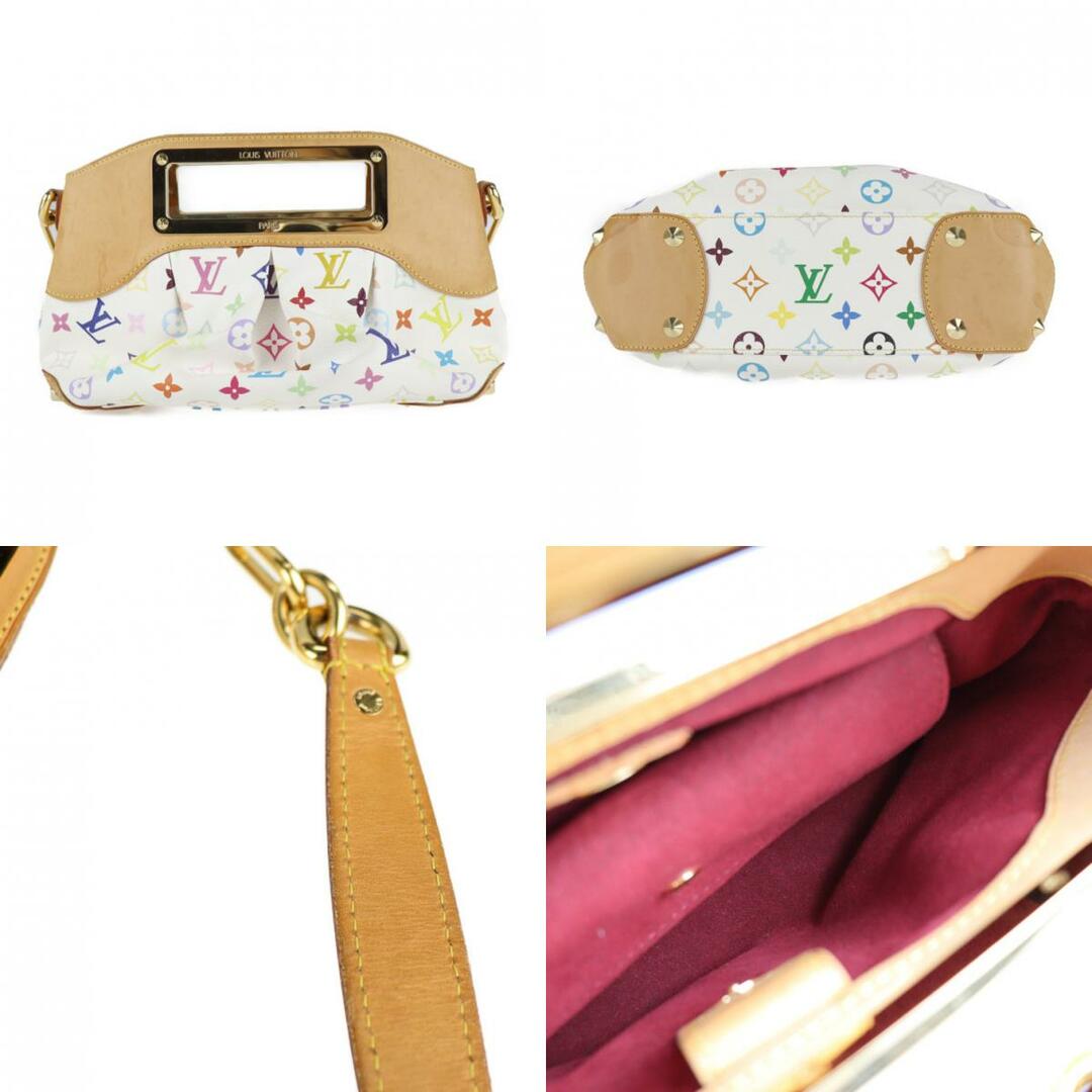LOUIS VUITTON ルイ ヴィトン ジュディPM ハンドバッグ M40257 モノグラムマルチカラー レザー ブロン セミショルダーバッグ ワンショルダービトン 【本物保証】 2