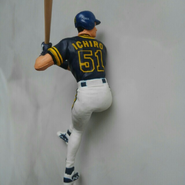 BANDAI(バンダイ)のガシャポンEX イチロー バッティングフォーム ガチャ プロ野球 オリックス エンタメ/ホビーのタレントグッズ(スポーツ選手)の商品写真