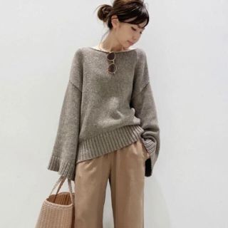 アパルトモンドゥーズィエムクラス フレア ニット/セーター(レディース