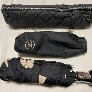 ＣＨＡＮＥＬ　ノベルティ　折りたたみ傘＆日傘