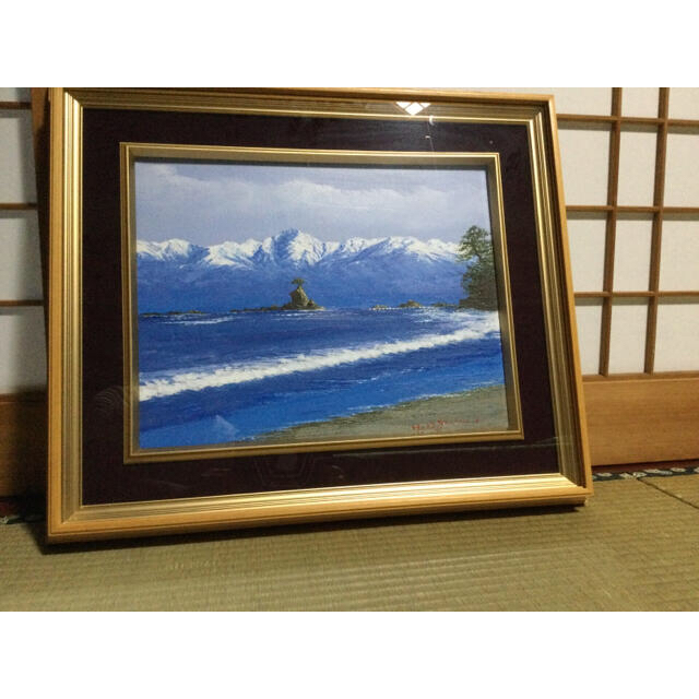 油彩画 洋画 (油絵額縁付きで納品対応可) P12号+soporte.cofaer.org.ar