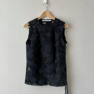 SOLD          オットリンガー　レースアップ　タンクトップ