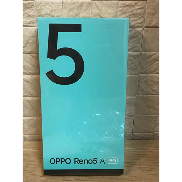 新品未開封 OPPO Reno5 A SIMフリー ブラック ワイモバイル ...