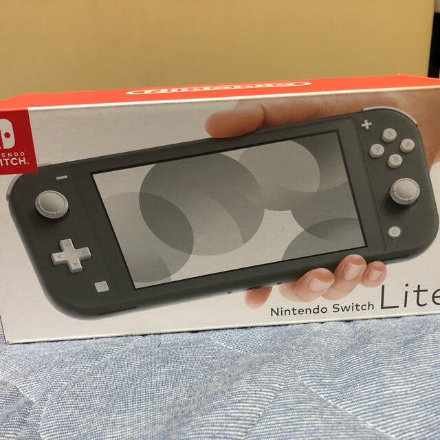 Nintendo Switch Liteグレー家庭用ゲーム機本体 - 家庭用ゲーム機本体