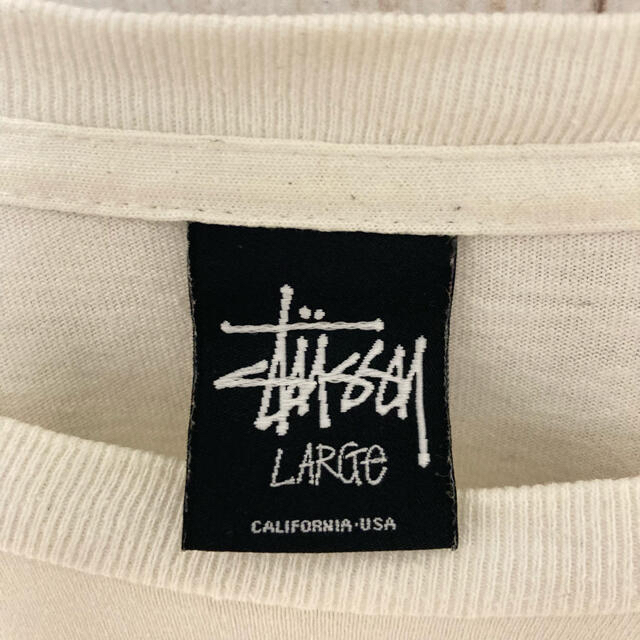 STUSSY(ステューシー)の☆パステルカラーロゴ☆　STUSSY ステューシー Tシャツ　Lサイズ メンズのトップス(Tシャツ/カットソー(七分/長袖))の商品写真