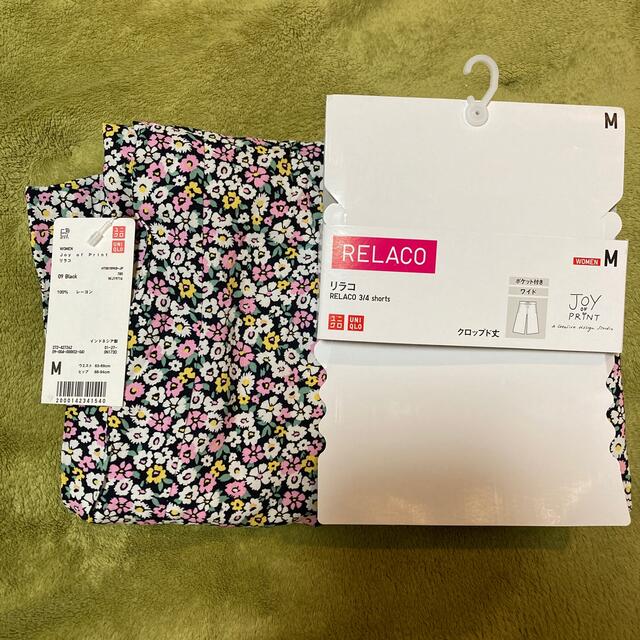 UNIQLO - UNIQLO 新品 ユニクロ リラコ Joy of Print 花柄 M