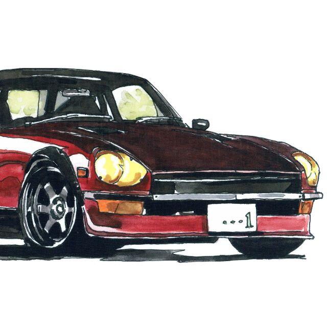 NC-596 432Z/240Z限定版画サイン額装作家平右ヱ門 4