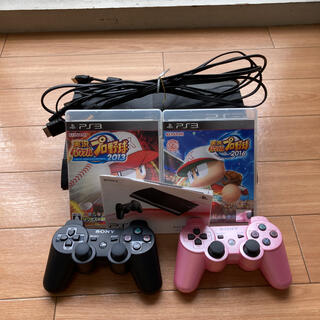 プレイステーション3(PlayStation3)のプレステ3本体＋コントローラー2つ＋ソフト2本(家庭用ゲーム機本体)