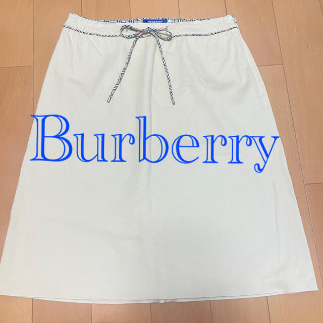 BURBERRY(バーバリー)のバーバリー　スカート　巻きスカート　タイトスカート　ベージュ　ノバチェック レディースのスカート(ひざ丈スカート)の商品写真