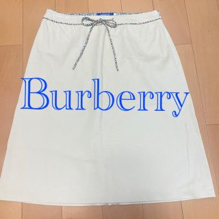 バーバリー(BURBERRY)のバーバリー　スカート　巻きスカート　タイトスカート　ベージュ　ノバチェック(ひざ丈スカート)