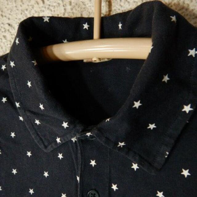 EDWIN(エドウィン)のo3549　EDWIN　エドウィン　半袖　ポロシャツ　星柄　総柄　スター　人気 メンズのトップス(ポロシャツ)の商品写真