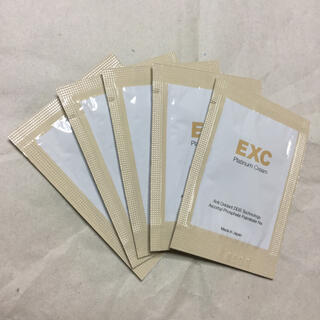 EXC プラチナクリーム サンプル 5回分セット(フェイスクリーム)