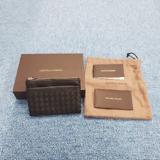 ボッテガヴェネタ(Bottega Veneta)のボッテガヴェネタ　キーリング付コインケース　中古美品(コインケース/小銭入れ)