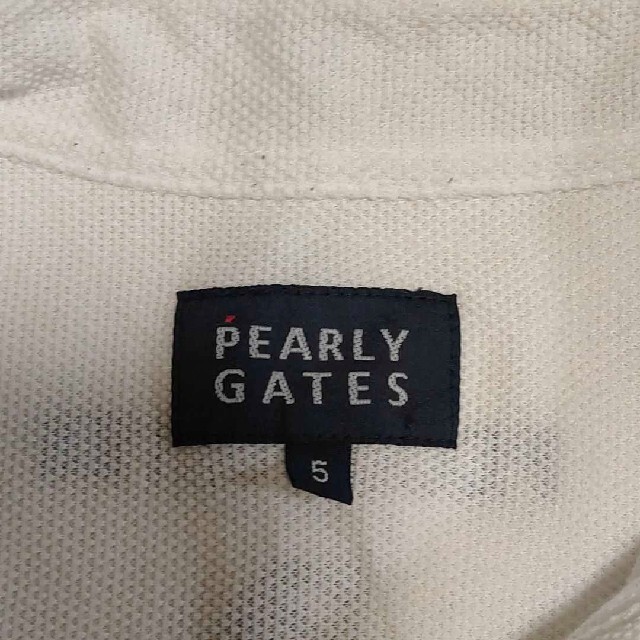PEARLY GATES(パーリーゲイツ)のパーリーゲイツポロシャツ Ｌサイズ スポーツ/アウトドアのゴルフ(ウエア)の商品写真