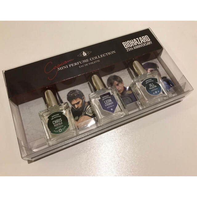 カプコン25周年限定　バイオハザード miniパフュームコレクション　香水セット