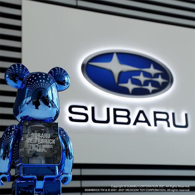 MEDICOM TOY(メディコムトイ)のSUBARU BE@RBRICK THE 1st MODEL 400% エンタメ/ホビーのフィギュア(その他)の商品写真