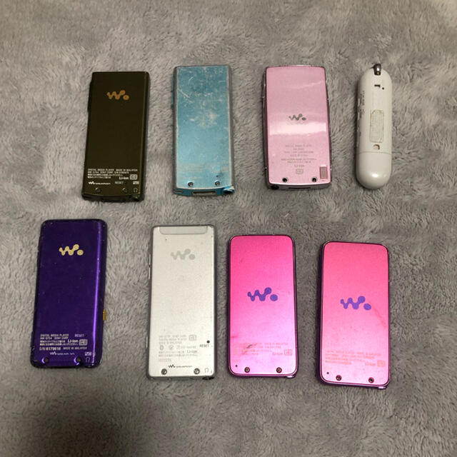 iPod WALKMAN いろいろ 12台セット ジャンク スマホ/家電/カメラのオーディオ機器(ポータブルプレーヤー)の商品写真