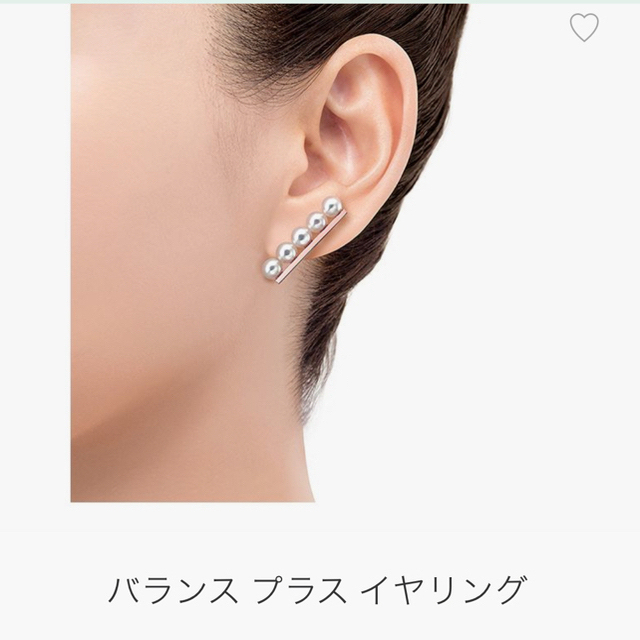 TASAKI(タサキ)の試着のみ TASAKI バランス　プラス　ピアス レディースのアクセサリー(ピアス)の商品写真