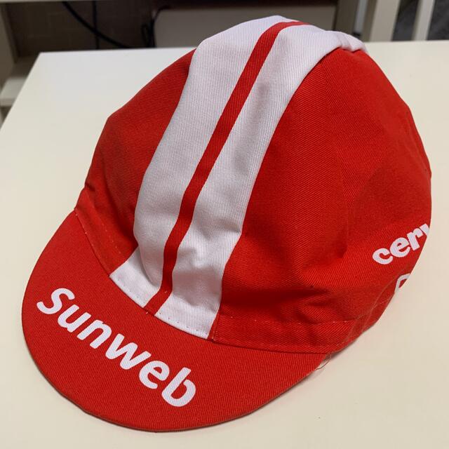 サイクルキャップ　Sunweb スポーツ/アウトドアの自転車(ウエア)の商品写真